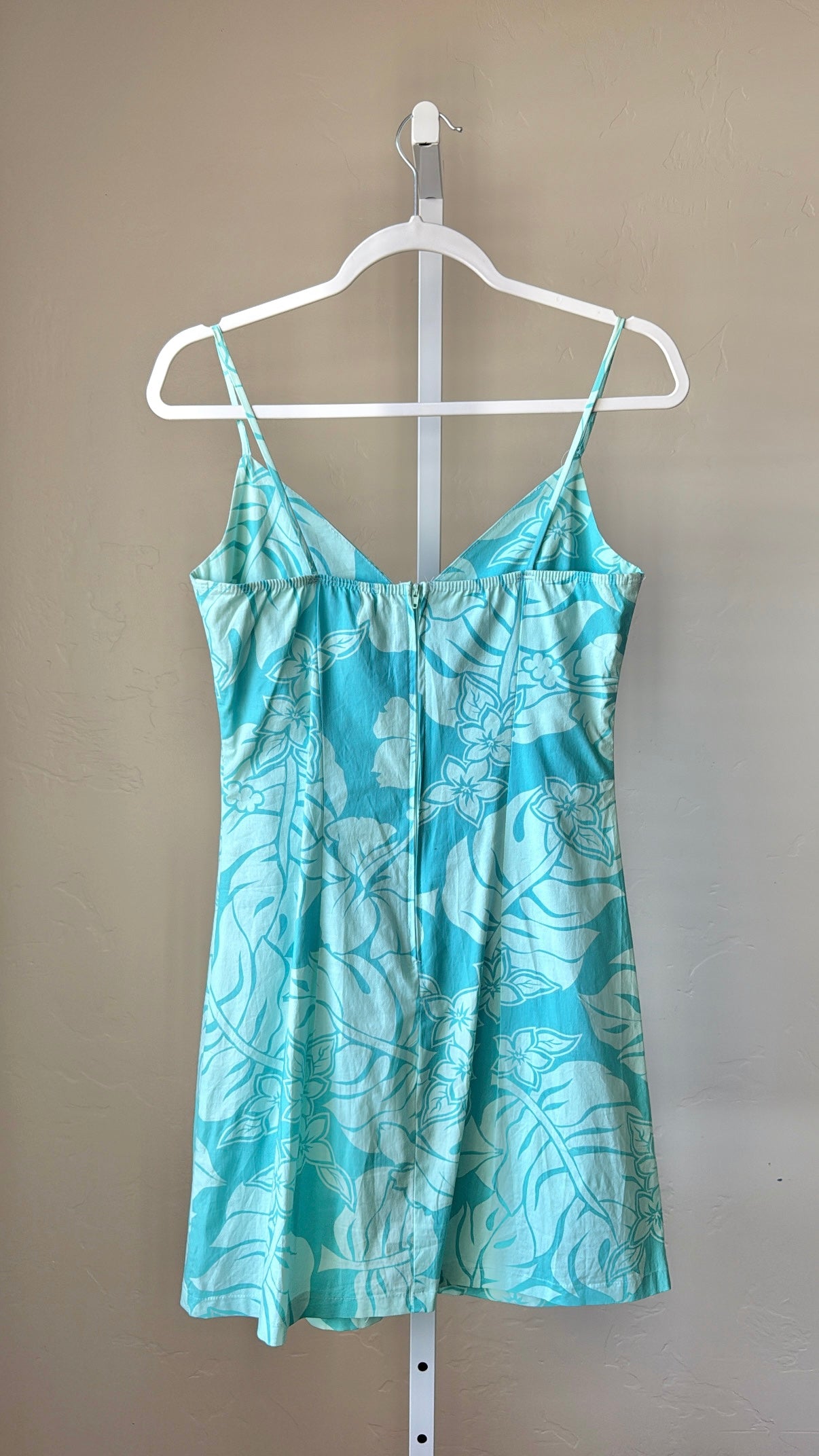Blue Tropical Dress