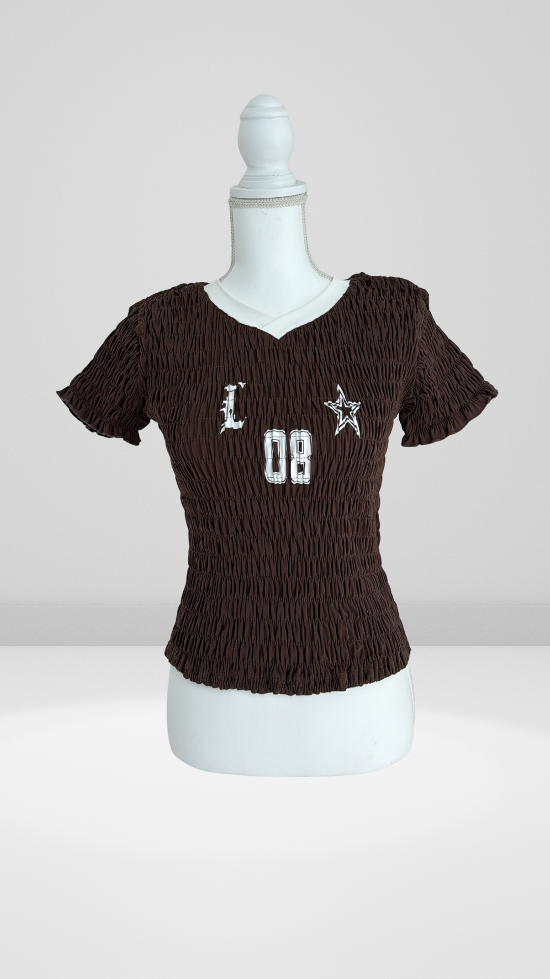 Lioness Spectate Smocked Jersey Top
