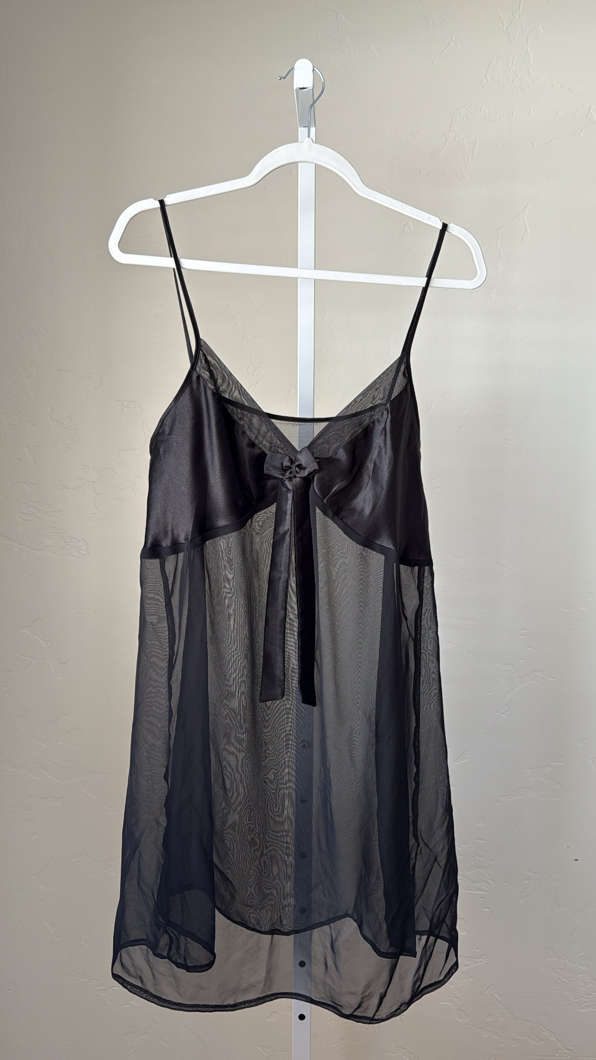Black Mesh Baby Doll