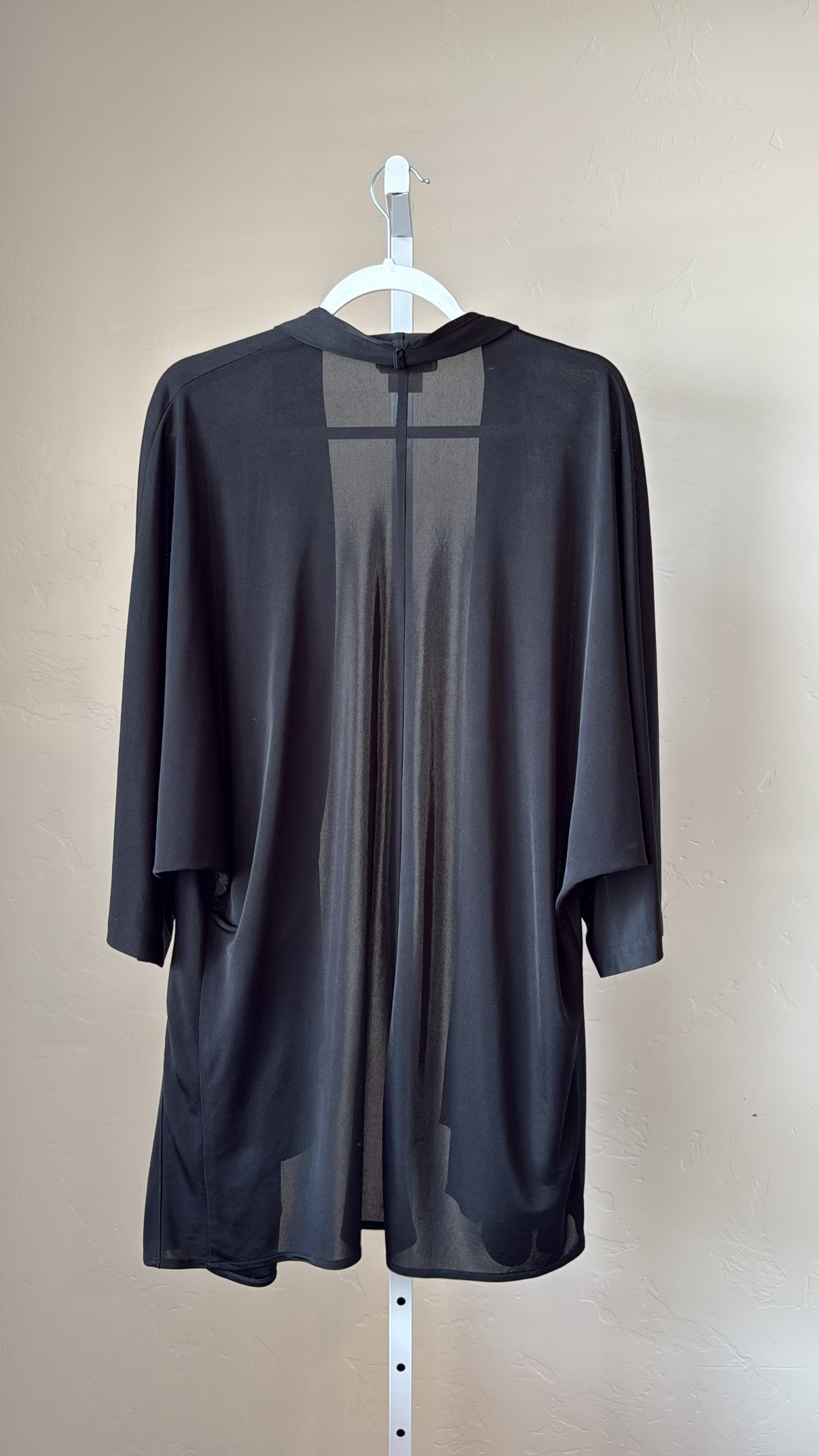 Black Vintage Christian Dior Beachwear Coverup