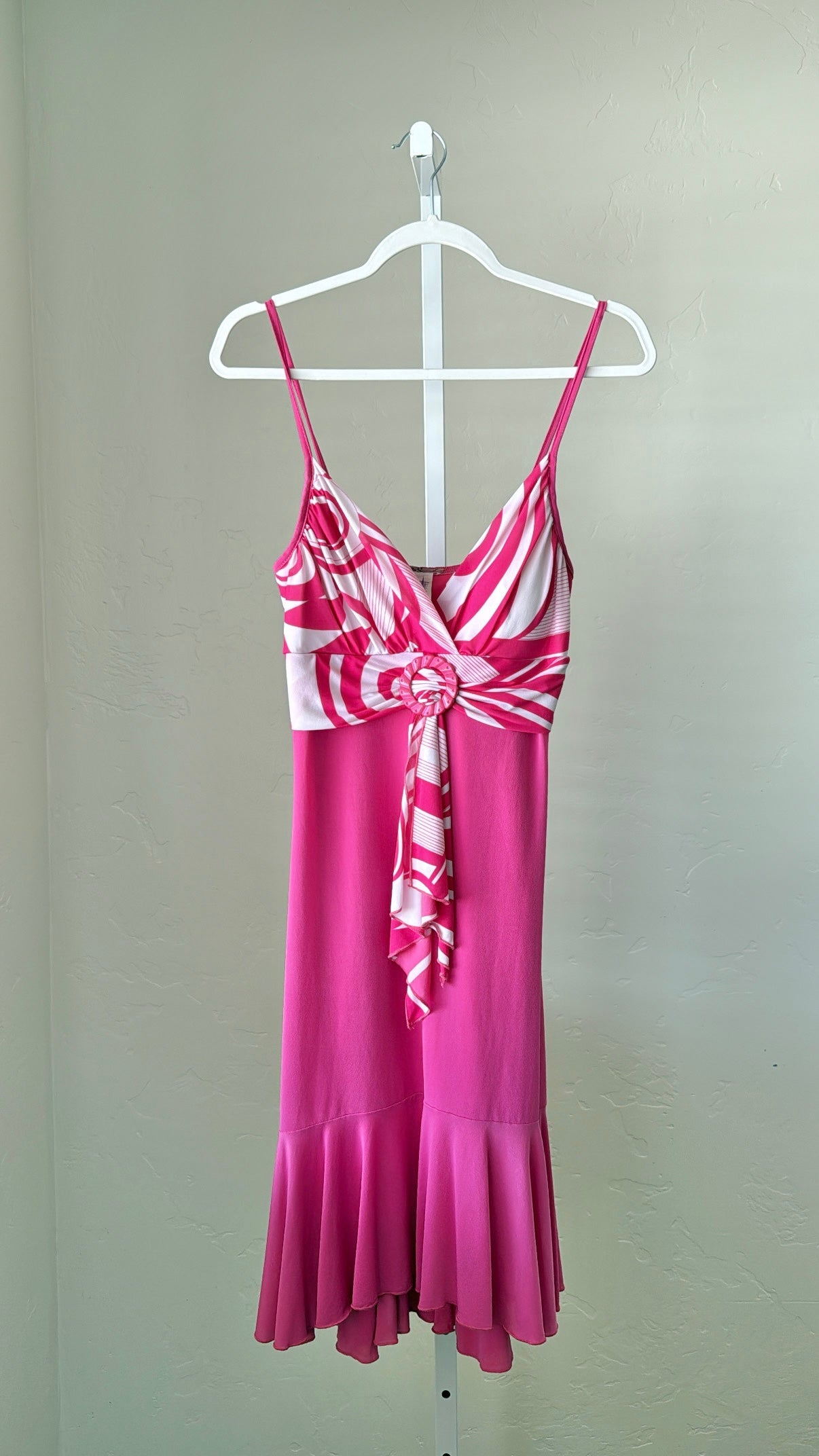 Pink Swirl Dress