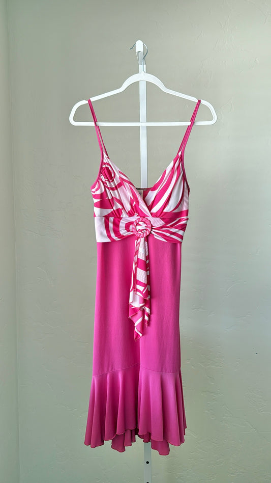 Pink Swirl Dress