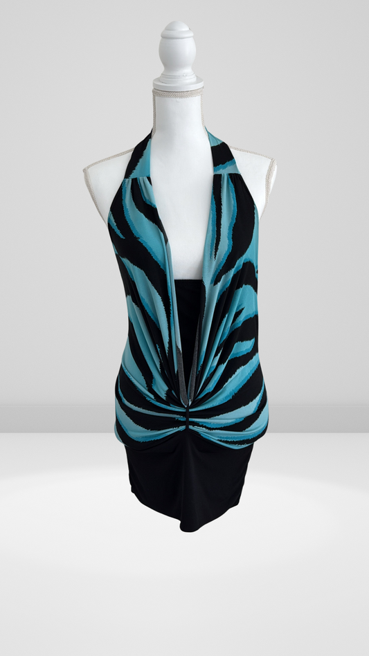 Black + Blue Dress