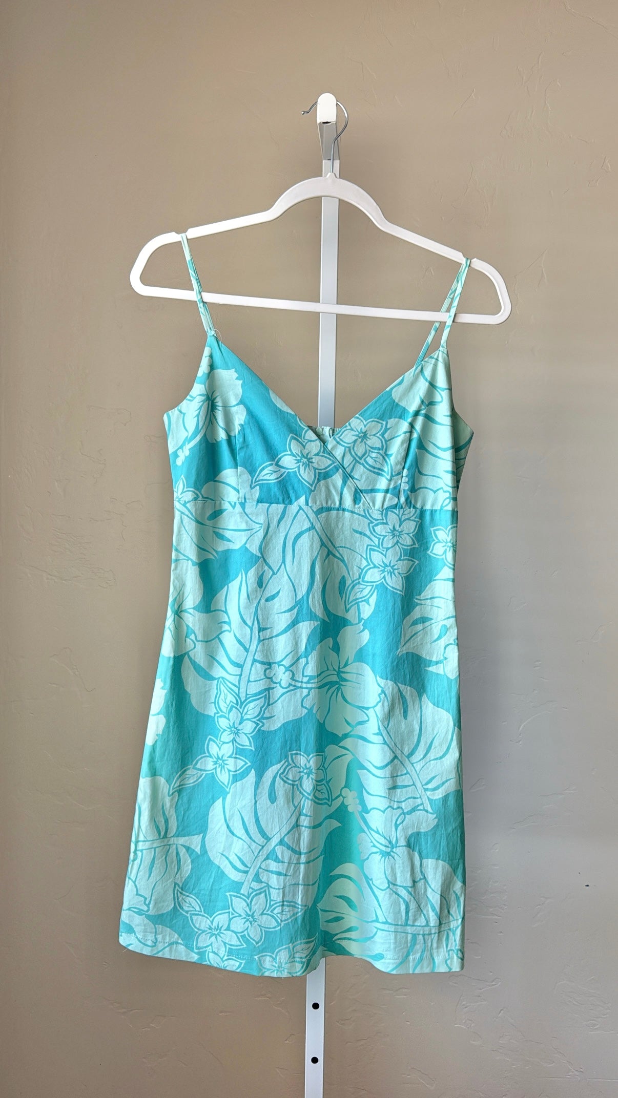 Blue Tropical Dress