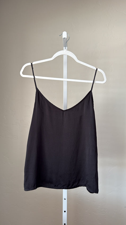 Black Mulberry Silk Cami
