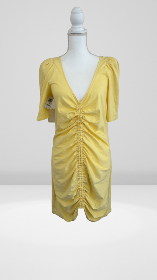 Yellow Wilfred Aritzia Nissa Dress