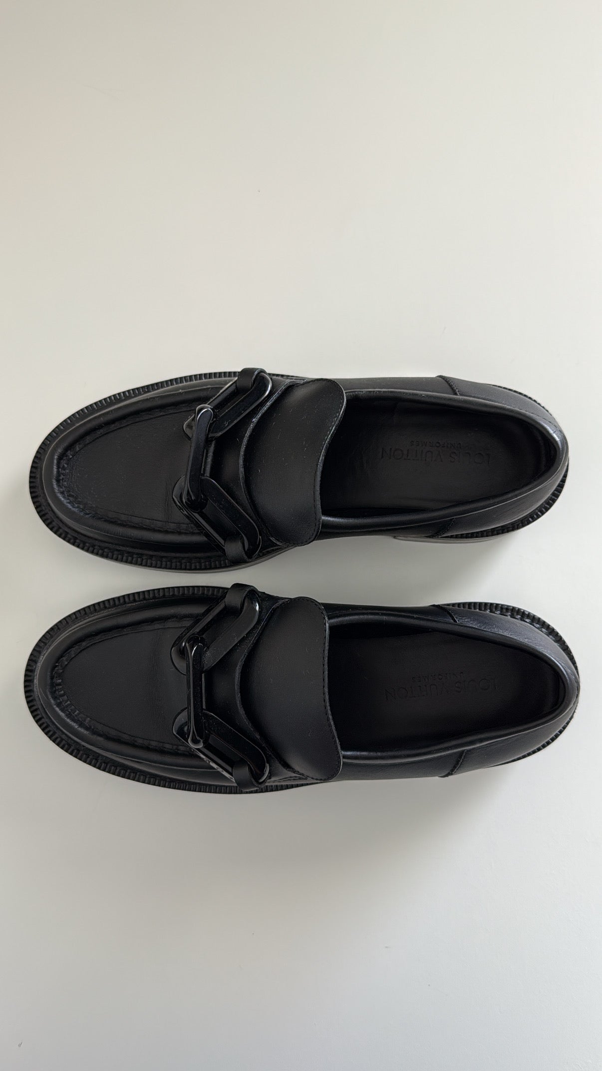 Louis Vuitton Chain Loafer Uniforms