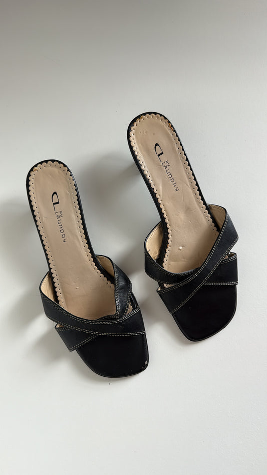 Black CL Sandals