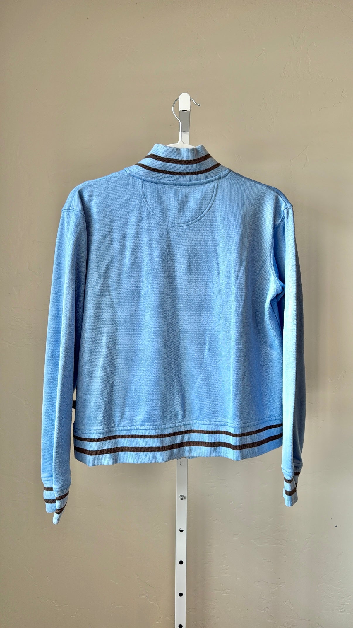 Vintage Baby Blue Zip Up