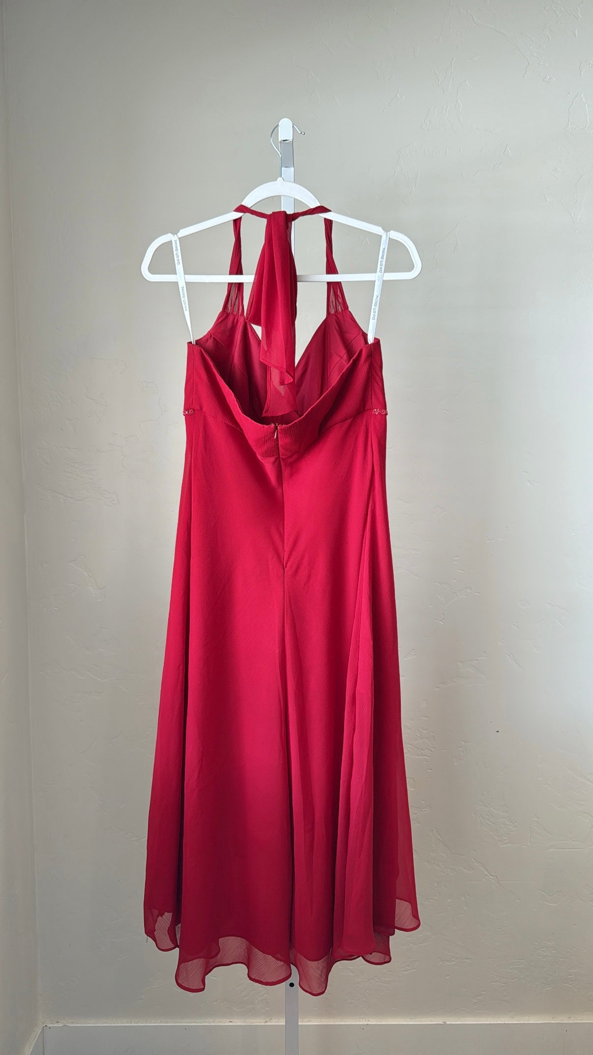 Vintage Red David's Bridal Dress