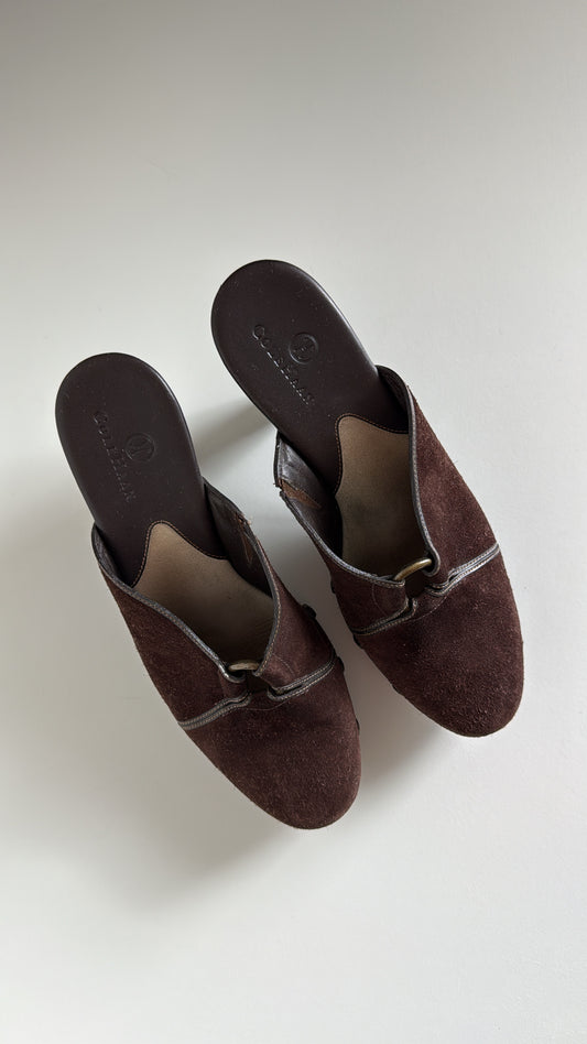 Brown Cole Haan Clogs