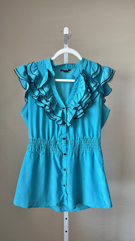 Vintage Blue Top