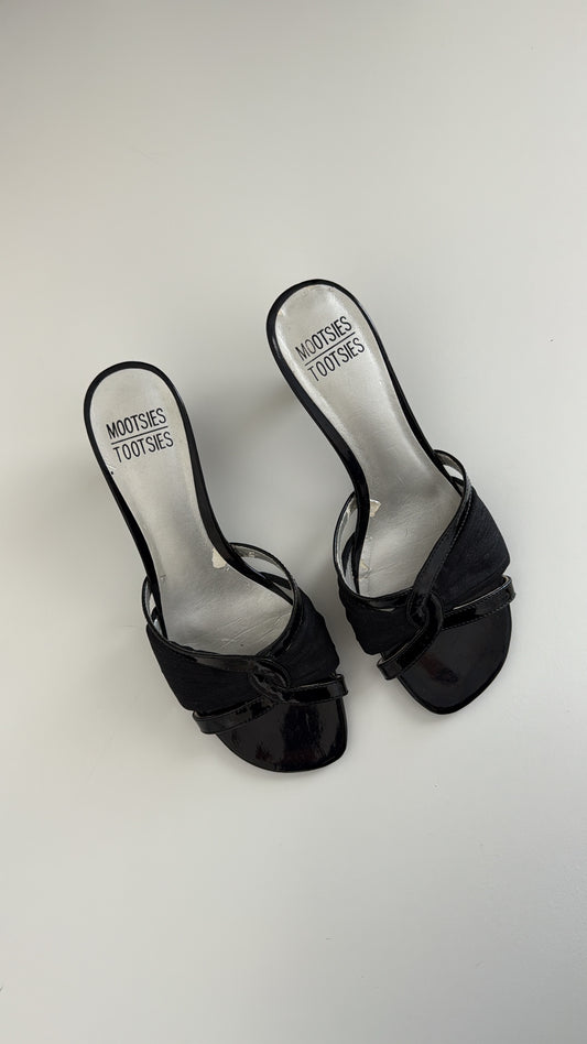 Patent Leather Kitten Heels